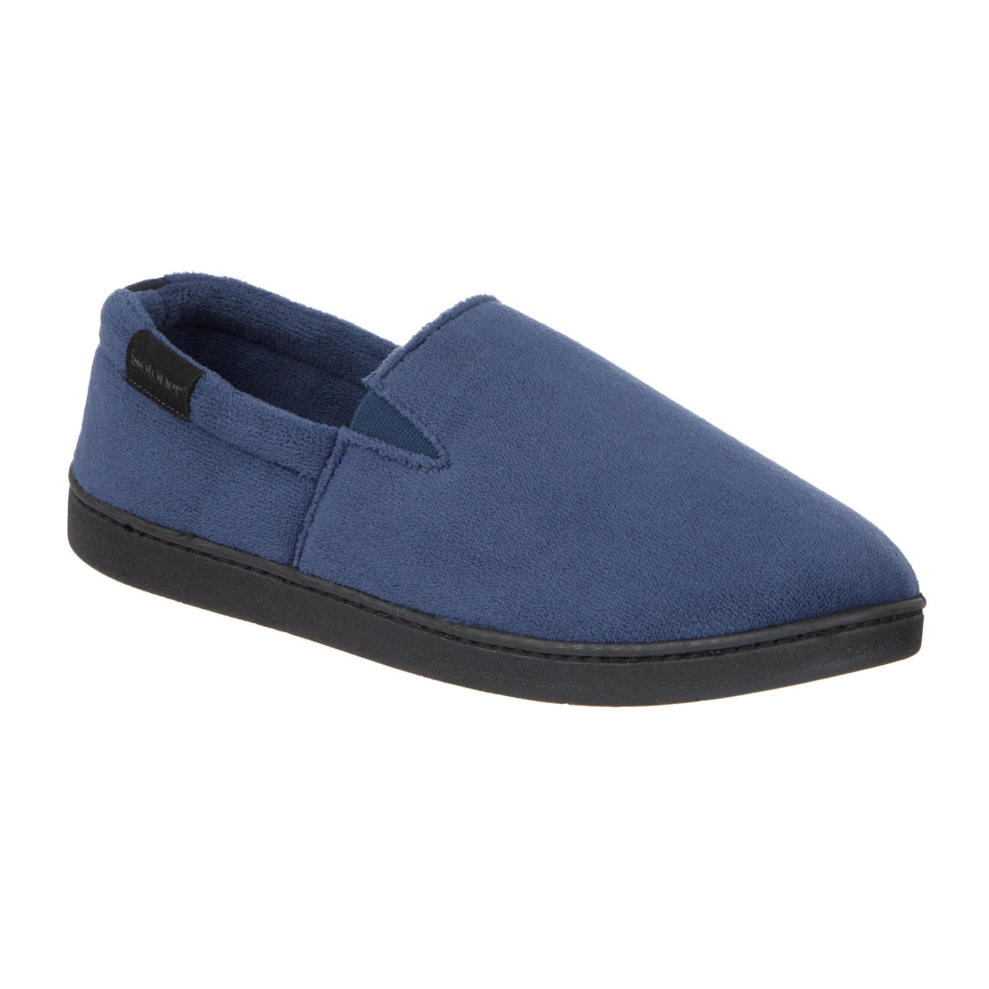Men's Microterry Jake Closed Back Slipper with Gel Infused Memory Foam