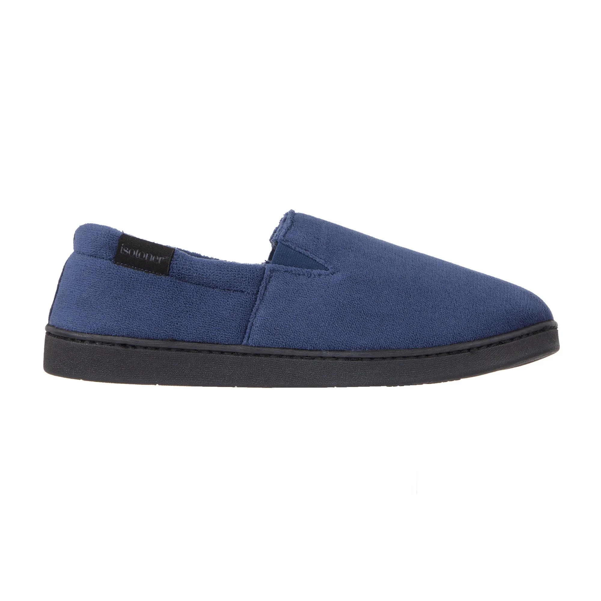 Men's Microterry Jake Closed Back Slipper with Gel Infused Memory Foam