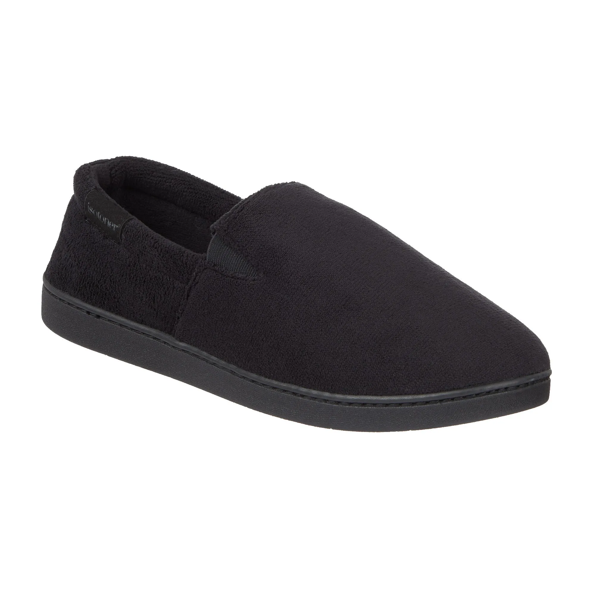 Men's Microterry Jake Closed Back Slipper with Gel Infused Memory Foam