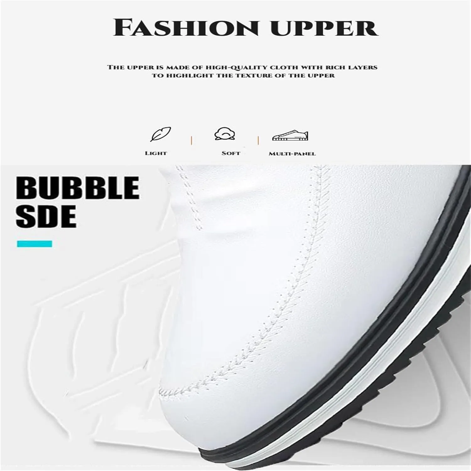 Men's Premium Leather Soft Loafers Slip on Shoes,Casual Fashion Business Office Formal Driving Shoes for Men