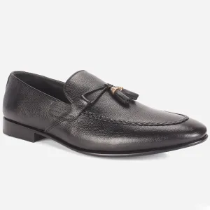 Mens "ZILIA" Leather Tassels Detailing Leather Shoes