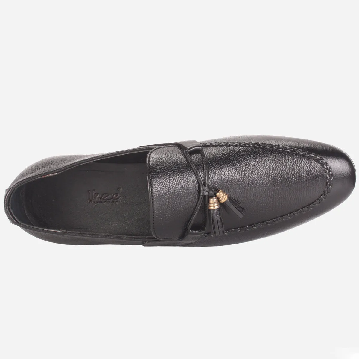 Mens "ZILIA" Leather Tassels Detailing Leather Shoes