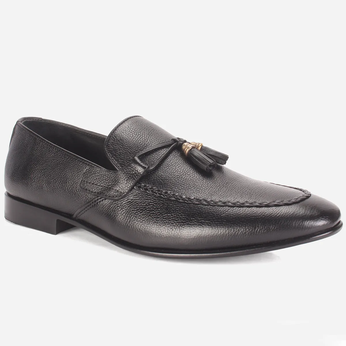 Mens "ZILIA" Leather Tassels Detailing Leather Shoes