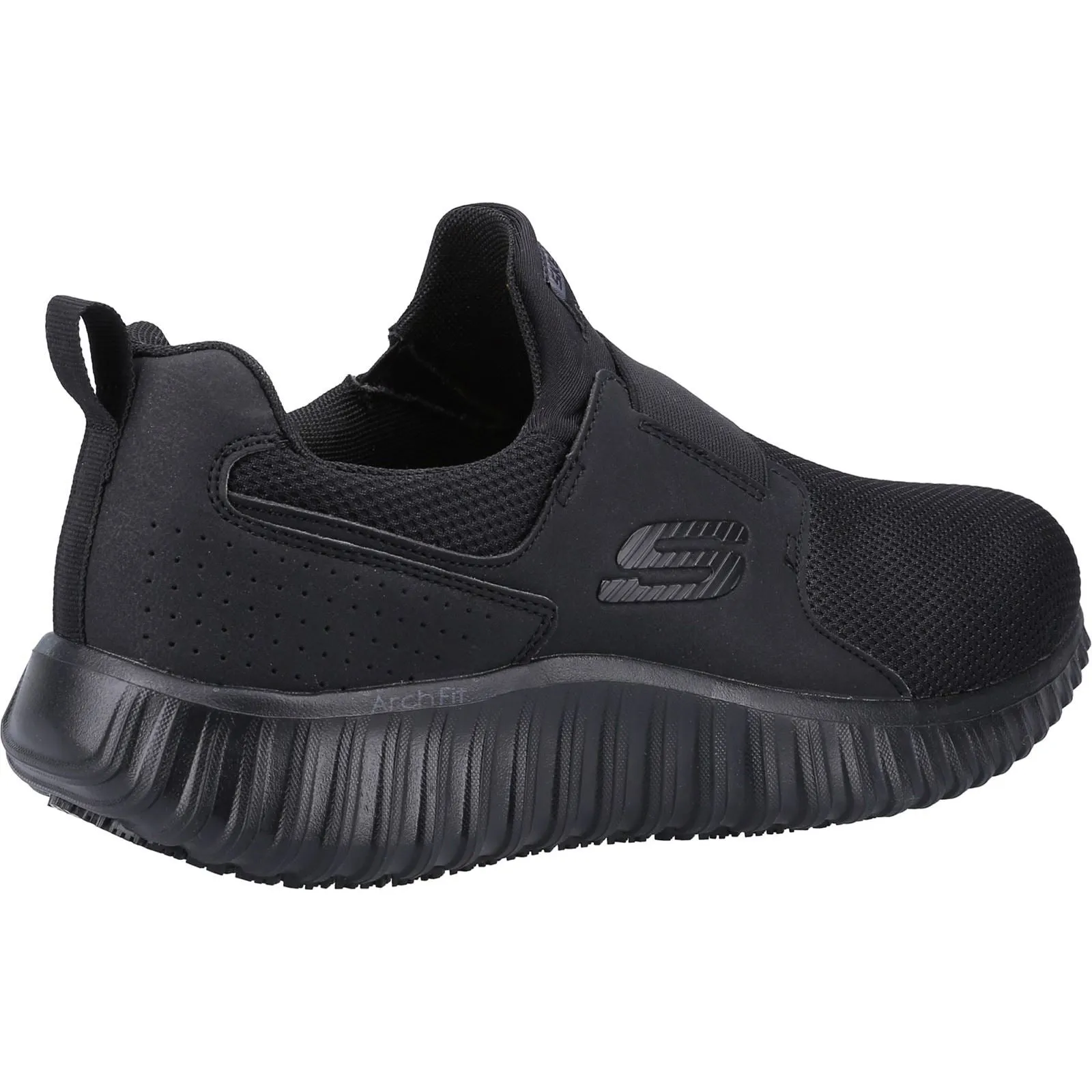 Men's Wide Fit Skechers 200027EC Cicades Occupational Trainers