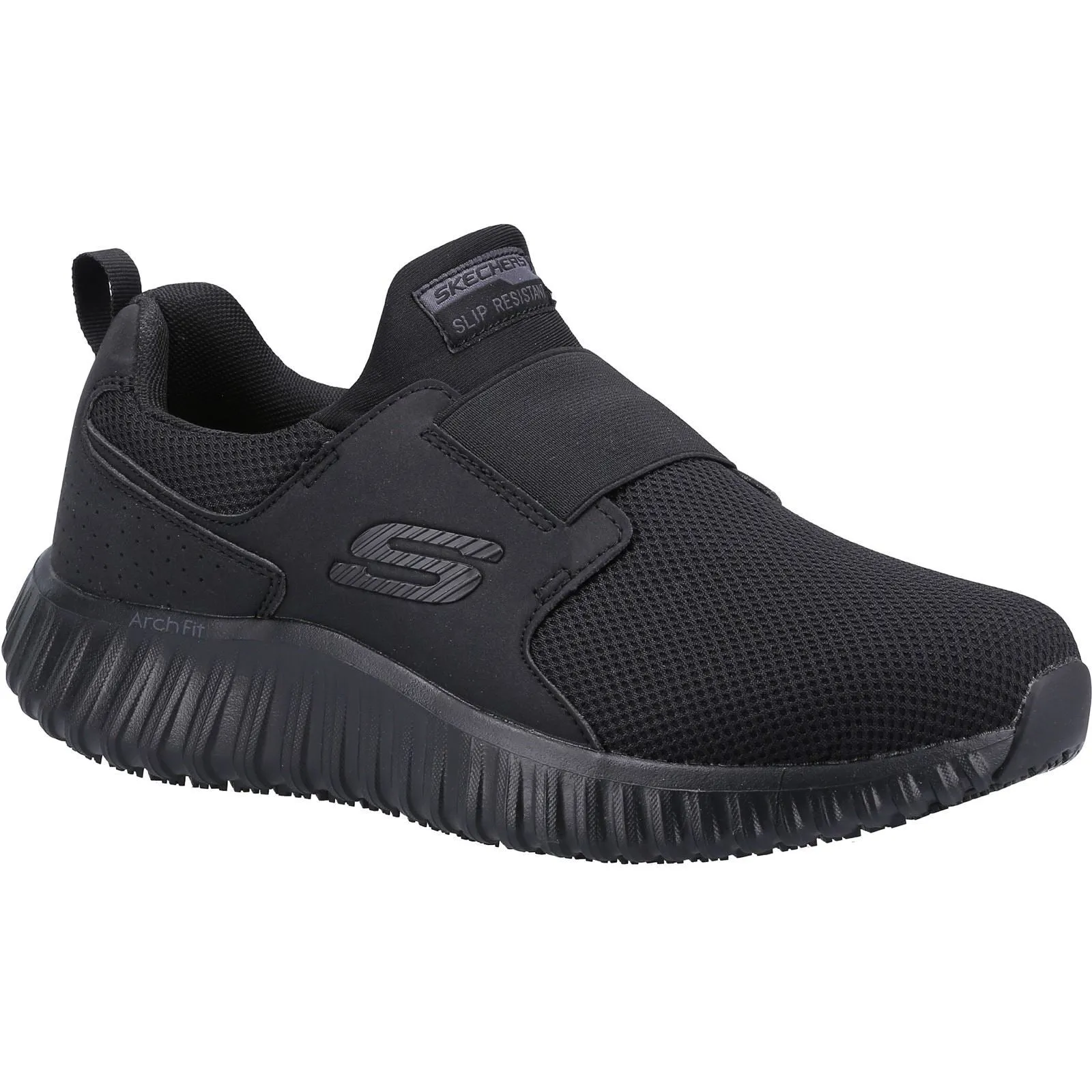 Men's Wide Fit Skechers 200027EC Cicades Occupational Trainers