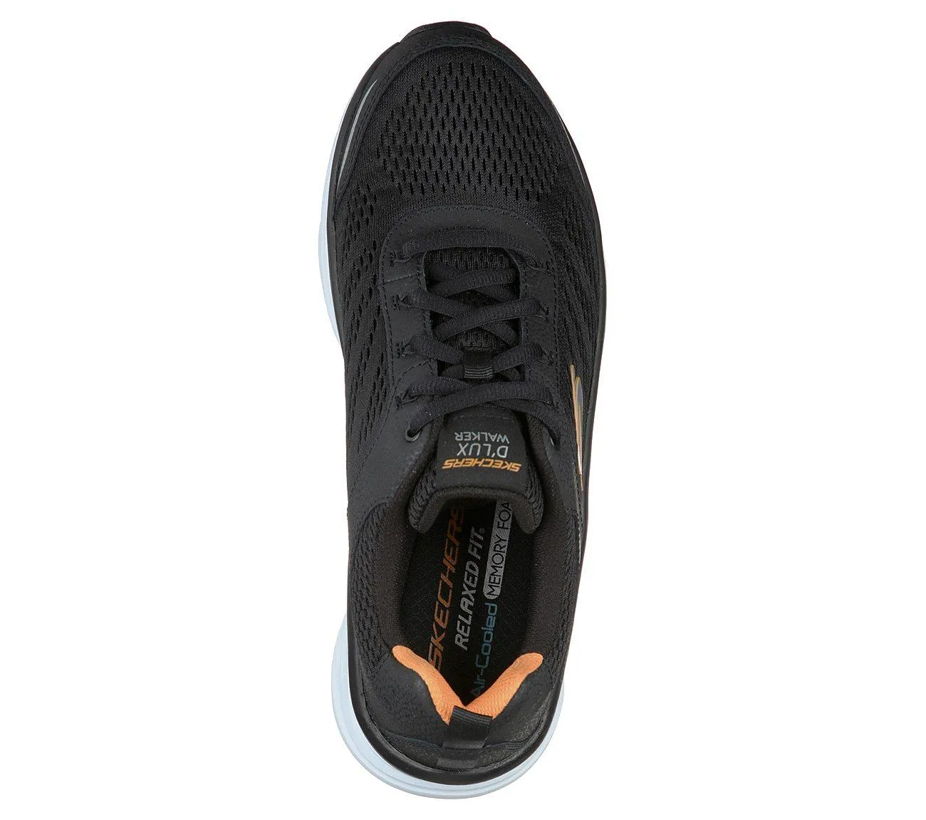 Men's Wide Fit Skechers 232044 D'lux Walker Walking Trainers