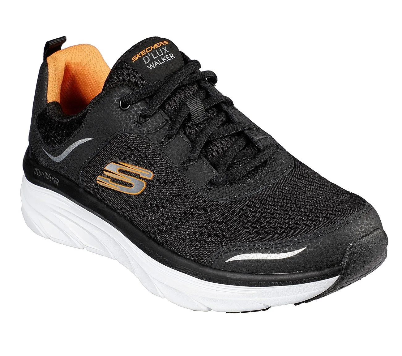 Men's Wide Fit Skechers 232044 D'lux Walker Walking Trainers