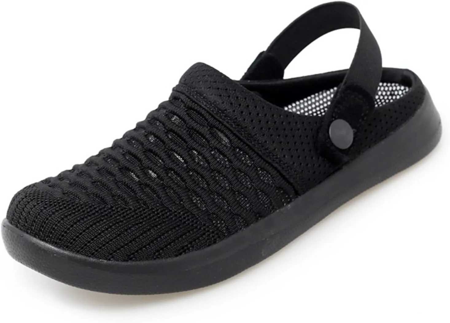 Mules Clogs for Women Orthopedic Air Cushion Platform Mesh Mules Breathable Slip-On Sandals Lightweight Walking Shoes Slippers Sandal Outdoor Slippers