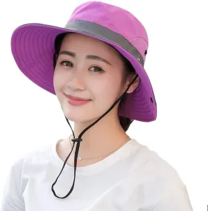 Muryobao Women's Ponytail Sun Hat