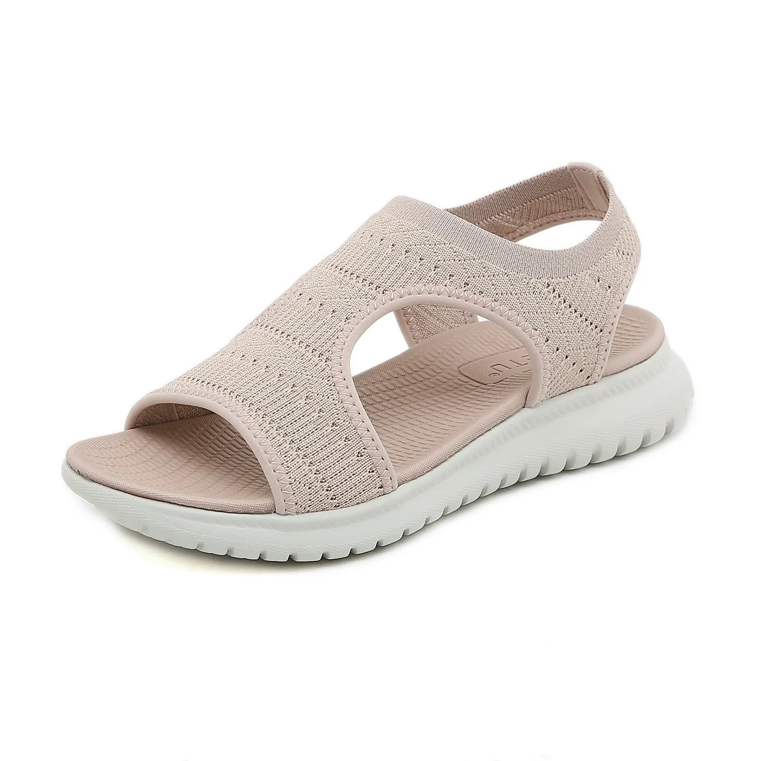 Nanccy Women's Simple Lightweight Sports Wedge Heel Comfortable Sandals