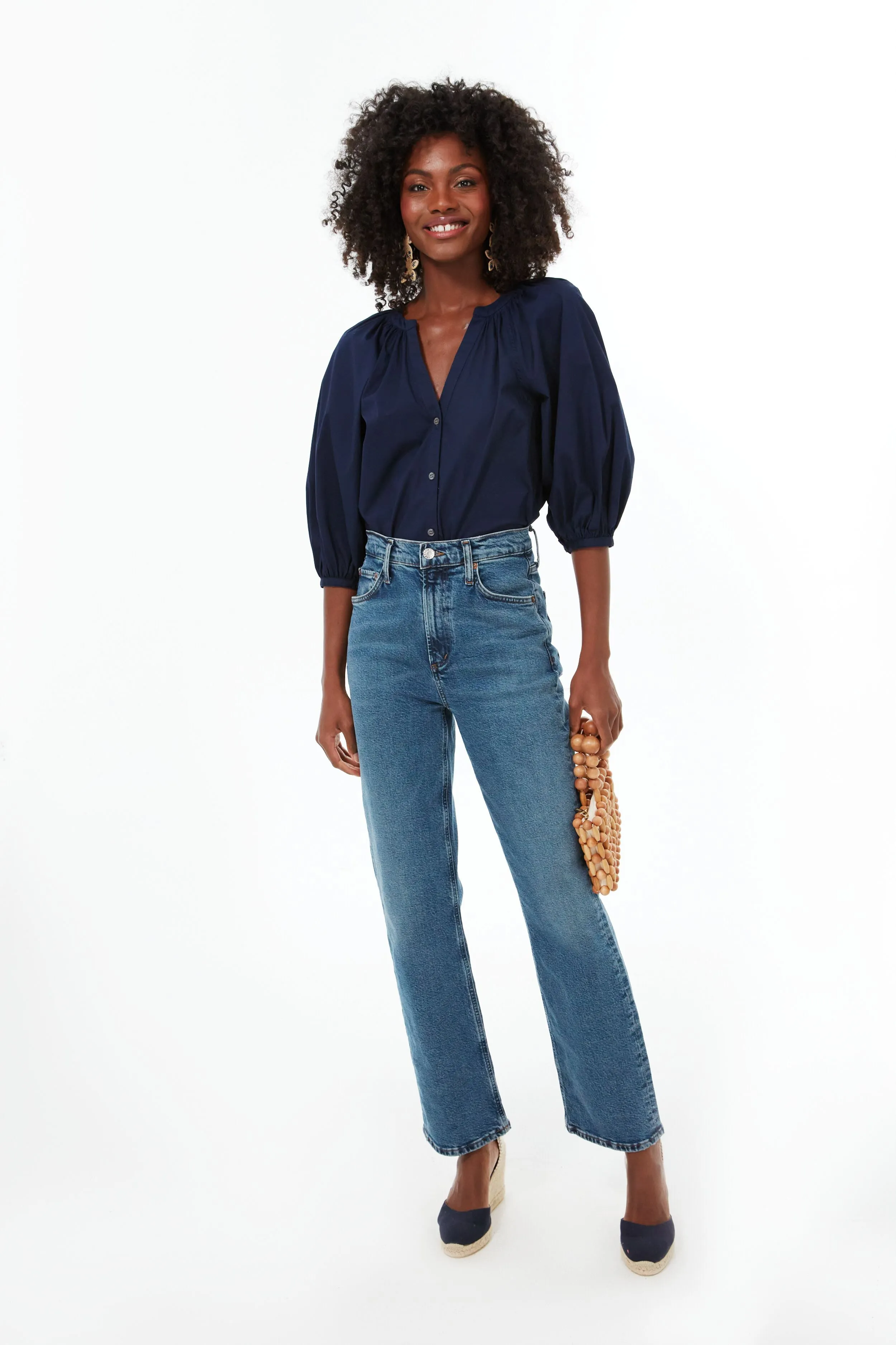 Navy New Dill Top