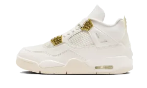 Nike Air Jordan 4 Sail Metallic Gold