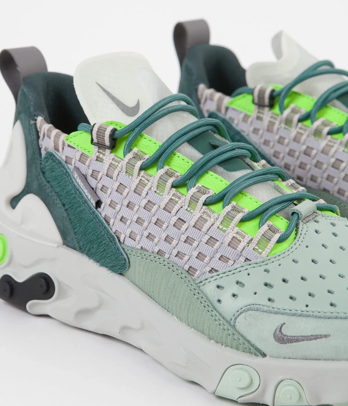 Nike React Sertu Shoes - Faded Spruce / Gunsmoke - Bicoastal