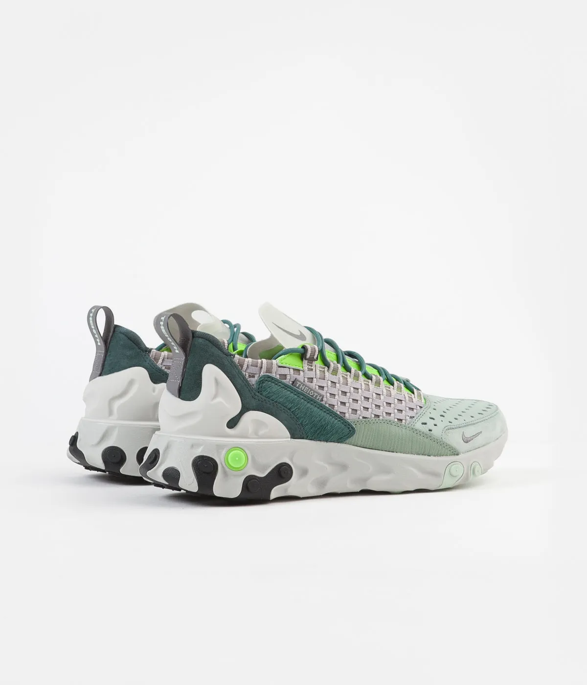 Nike React Sertu Shoes - Faded Spruce / Gunsmoke - Bicoastal