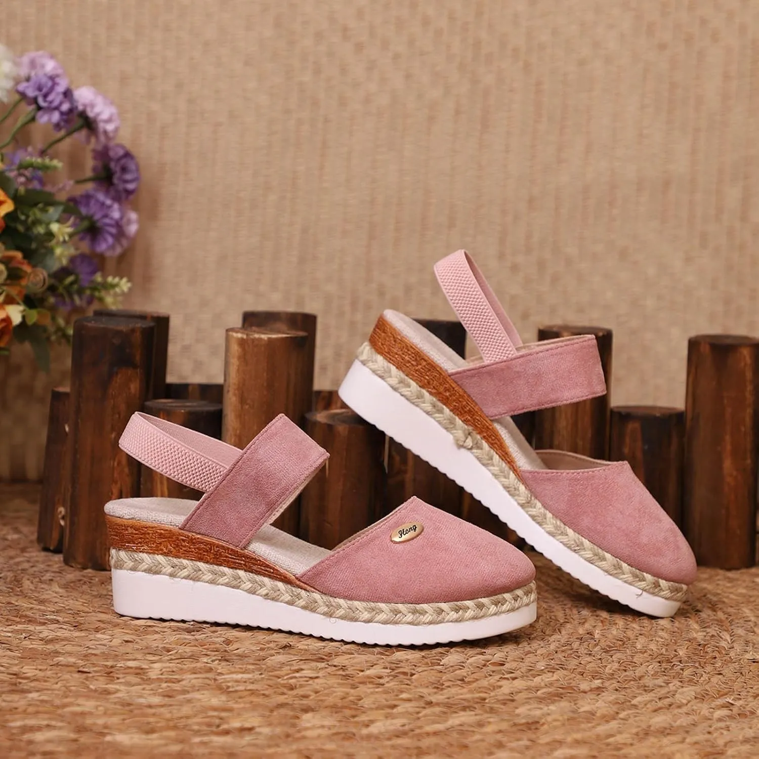 Orthopedic Wedge Sandals for Women Summer Dressy 2025 Closed Toe Wedges Espadrilles Platform Slingback Sandal Comfortable Slip On Casual Shoes
