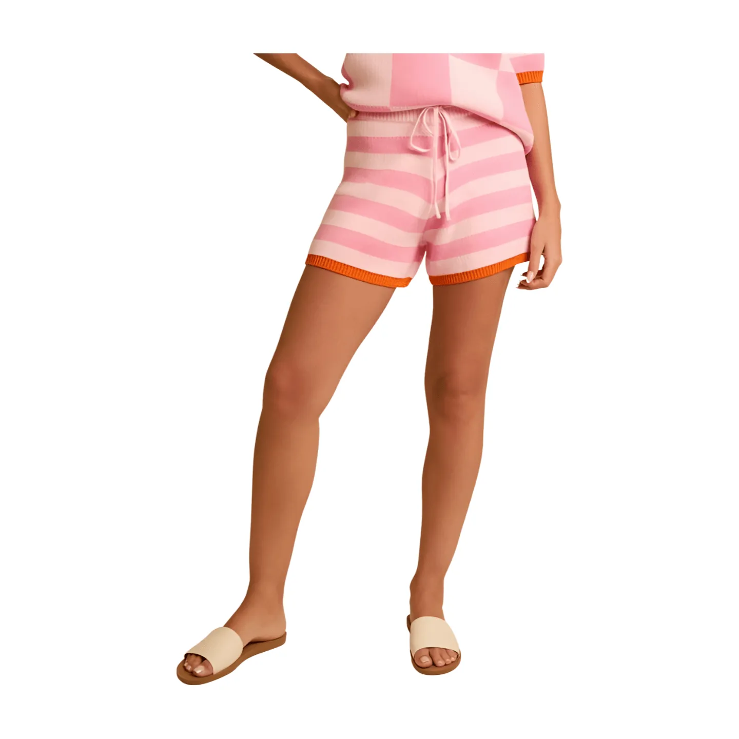 Pastel Perfection Knit Set – Pink