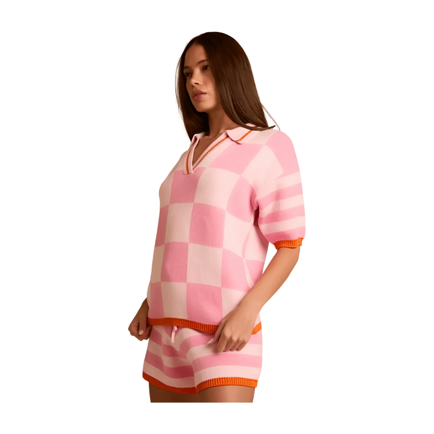Pastel Perfection Knit Set – Pink