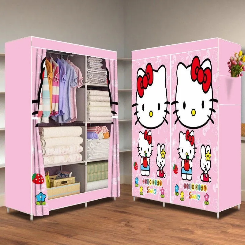 Portable Fabric Wardrobe – Easy Assembly Closet for Dorms, Rental Rooms, and Bedrooms