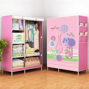 Portable Fabric Wardrobe – Easy Assembly Closet for Dorms, Rental Rooms, and Bedrooms