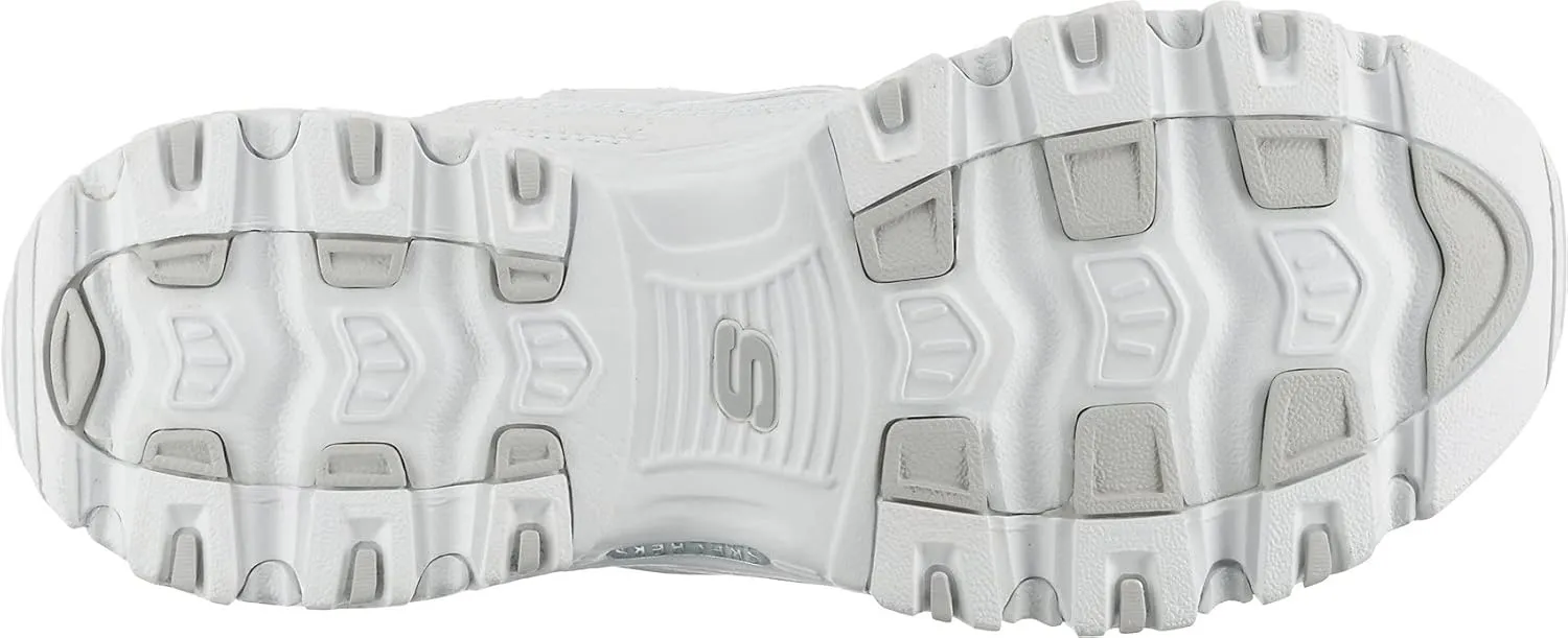 Skechers Women's D'Lites Fresh Start Memory Foam Lace-Up Sneaker
