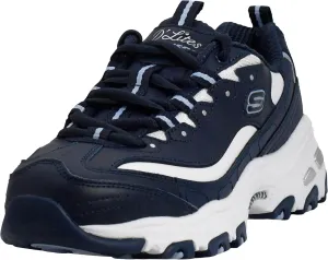 Skechers Women's D'Lites Fresh Start Memory Foam Lace-Up Sneaker