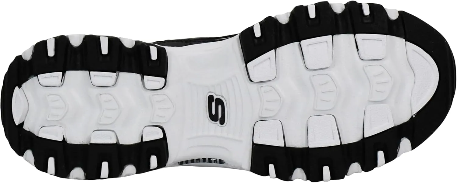 Skechers Women's D'Lites Fresh Start Memory Foam Lace-Up Sneaker