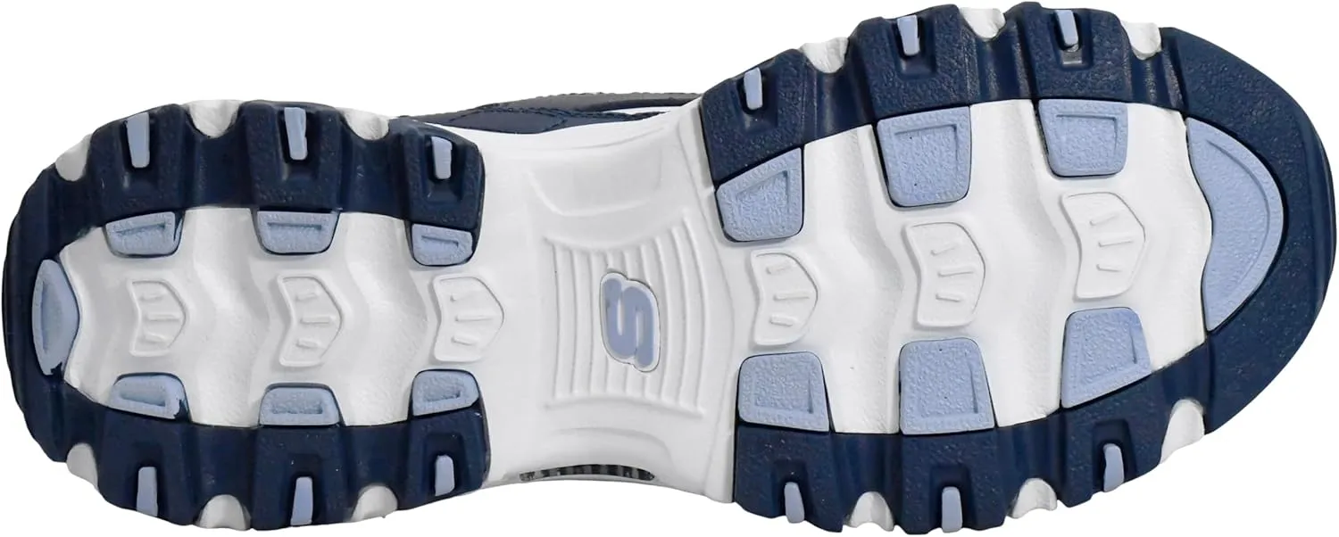 Skechers Women's D'Lites Fresh Start Memory Foam Lace-Up Sneaker