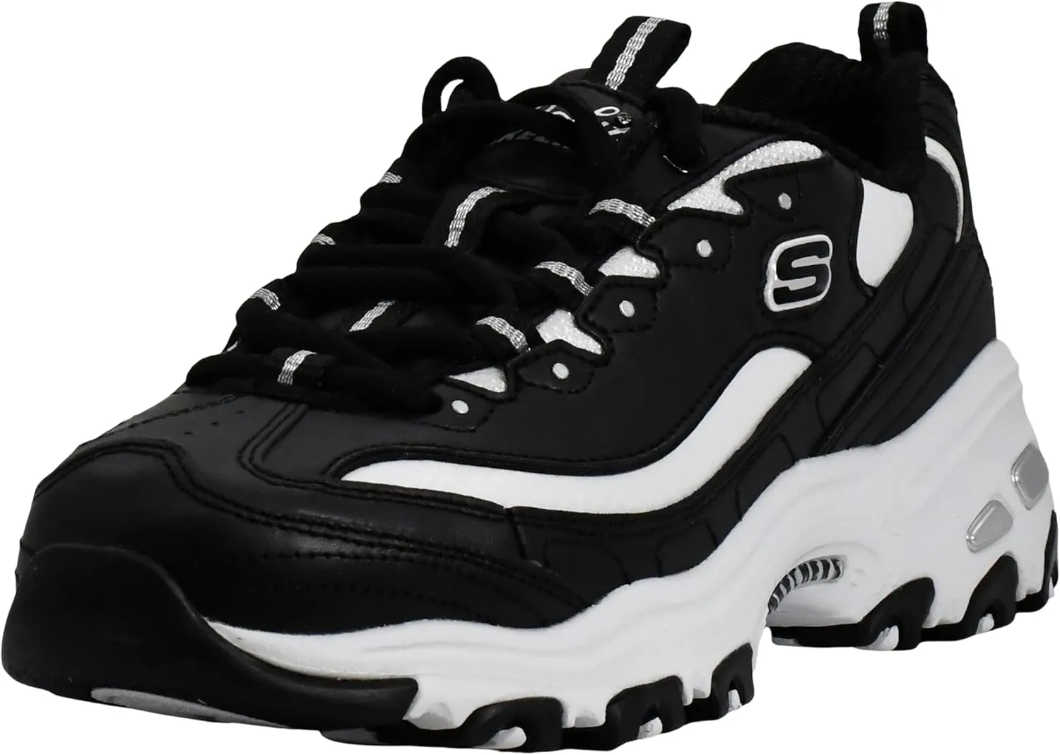 Skechers Women's D'Lites Fresh Start Memory Foam Lace-Up Sneaker