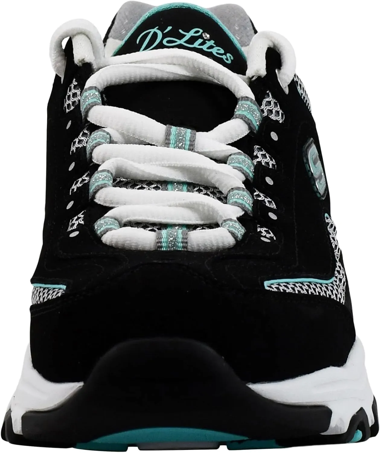 Skechers Women's D'Lites-Life Saver Memory Foam Lace-up Sneaker