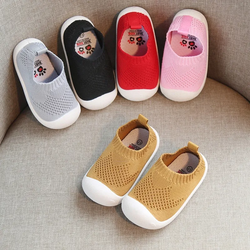 Skor, Non-slip Breathable First Walkers Size 12m-5y (5 Colors)