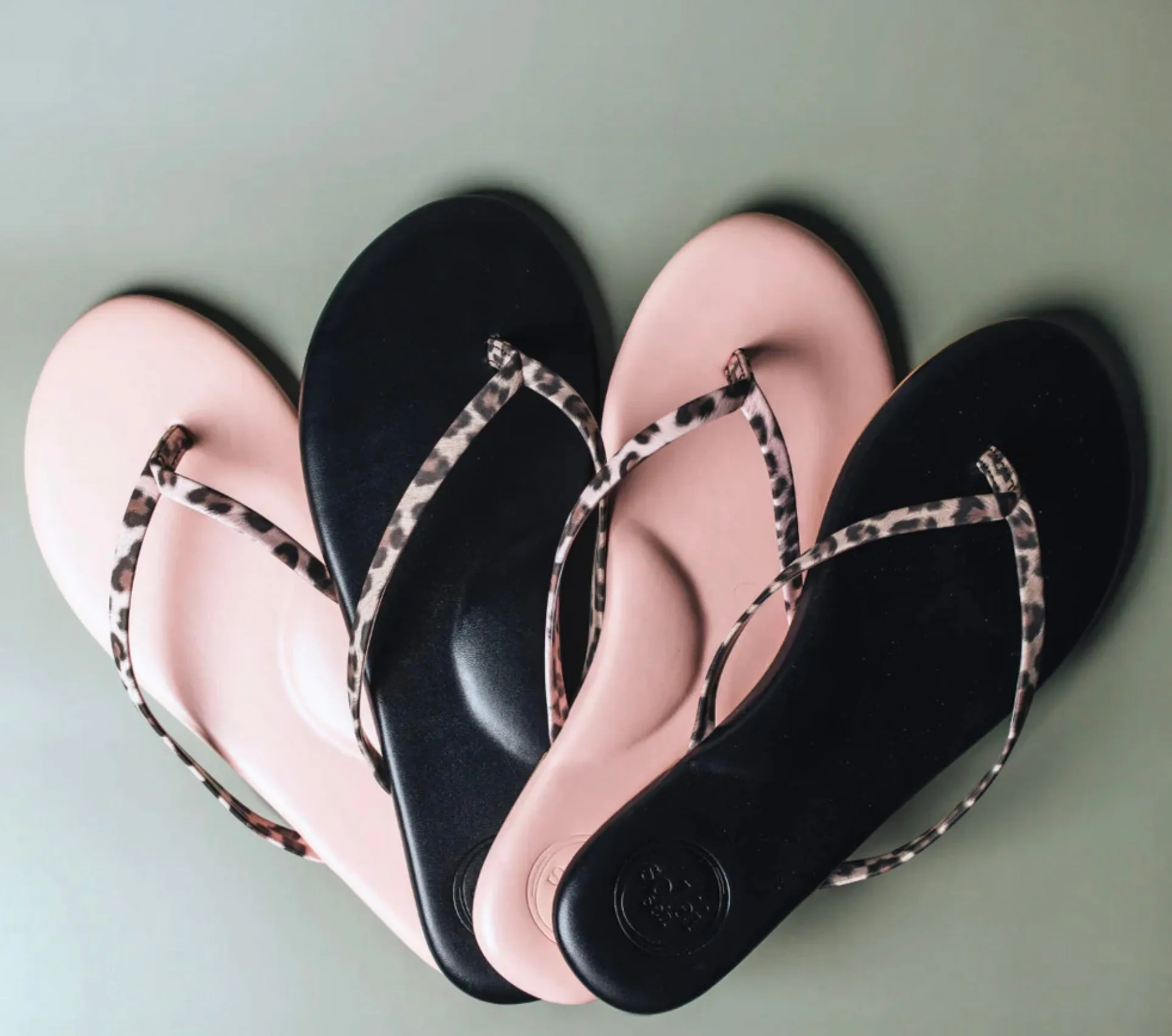 Solei Sea Black Indie Leopard Sandals