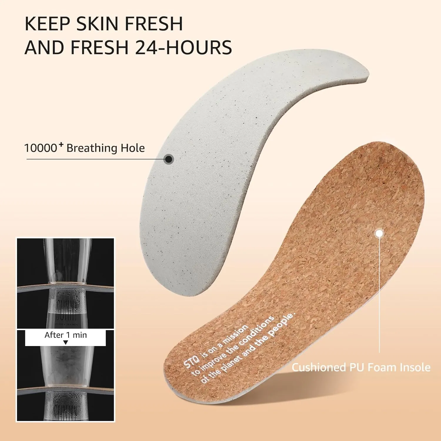 STQ Slip On Shoes for Women Comfort Fall Loafers Soft Business Casual Sneakers