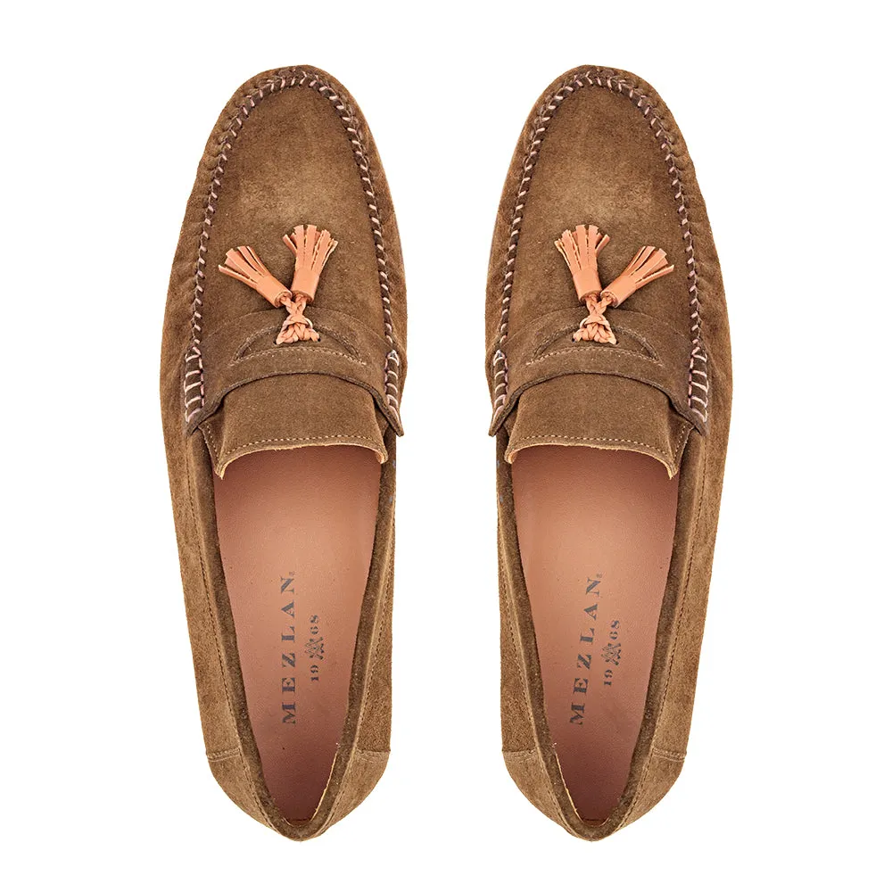 Suede Tassled Moccasin