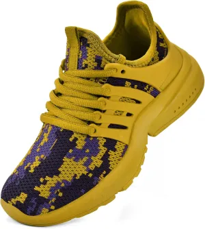 Troadlop Kids Sneaker Lightweight Breathable Running Tennis Boys Girls Shoes