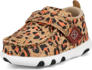 Twisted X Infant's Driving Moc, Moc Toe, Honey, Black, & Carrot, 8 M