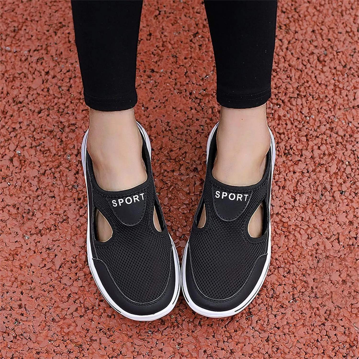 Unisex Slippers for Home Casual Slip On Clog Mules Open Back Comfortable Walking Shoes Lightweight Breathable Closed Toe Slides for Men and Women