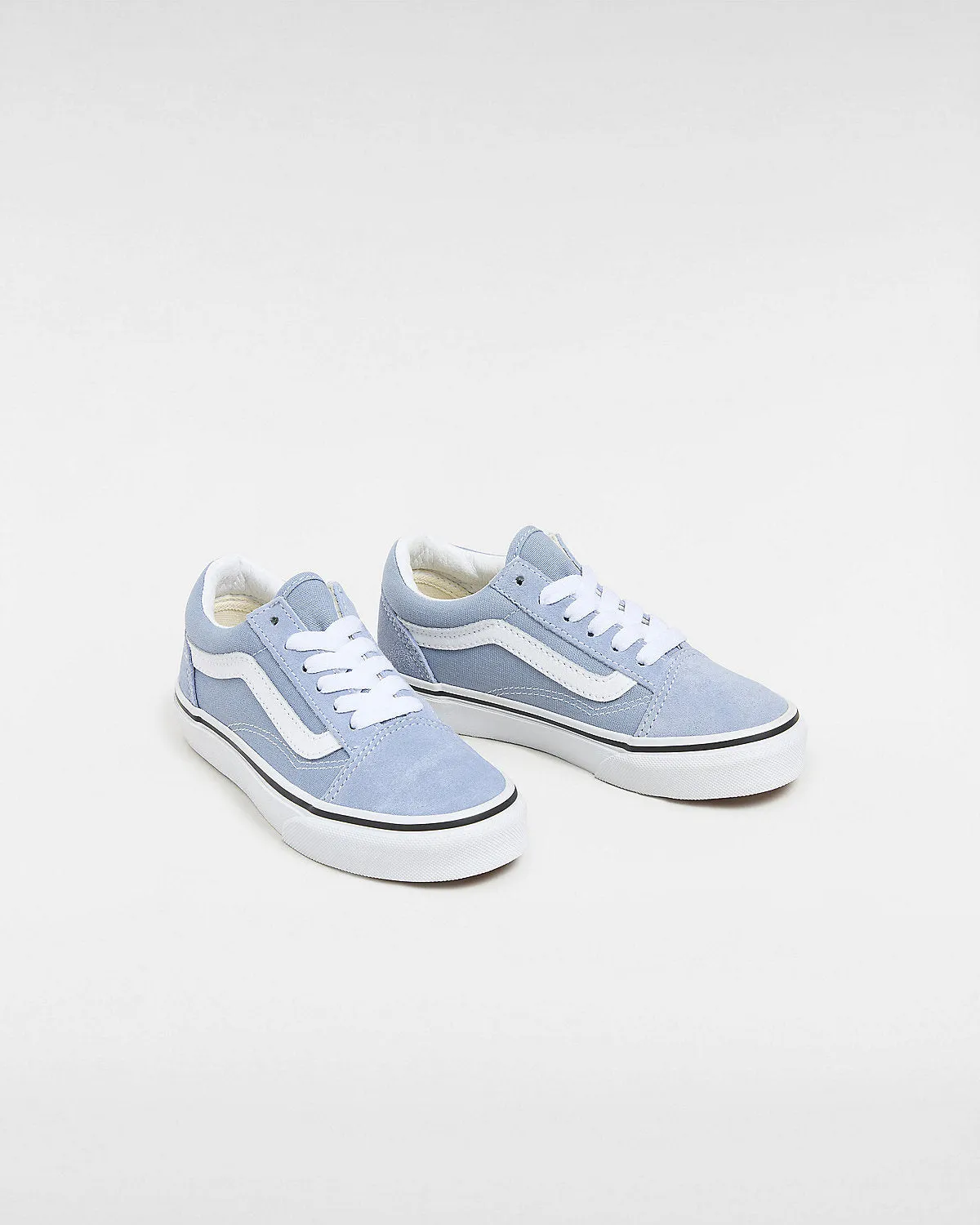 VANS Kids Old Skool Color Theory Trainers - Dusty Blue