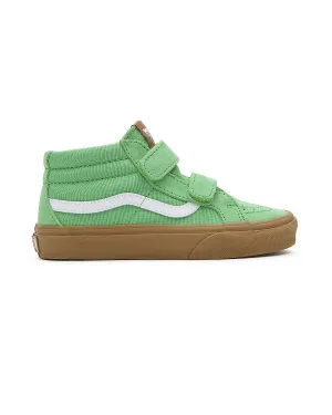 VANS Kids Sk8-Mid Reissue V Trainers - Gum Green