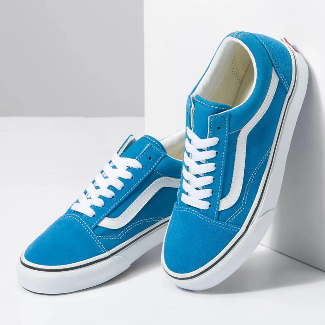Vans - Old Skool Adults Color Theory Mediterranian Blue CLEARANCE
