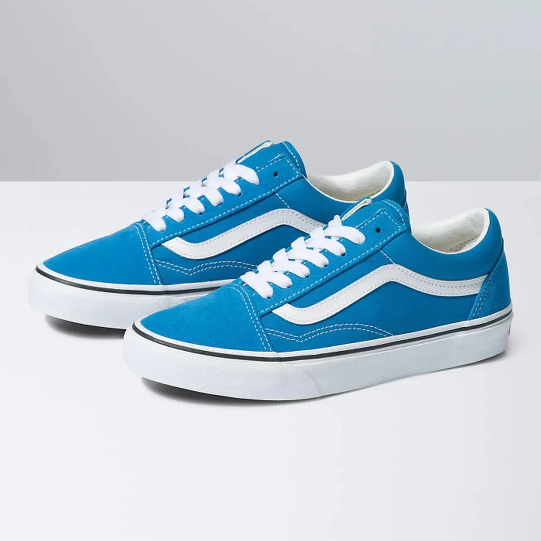 Vans - Old Skool Adults Color Theory Mediterranian Blue CLEARANCE