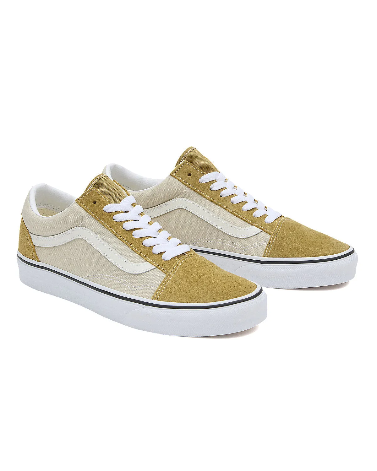 VANS Unisex Old Skool Trainers - Pop Cream