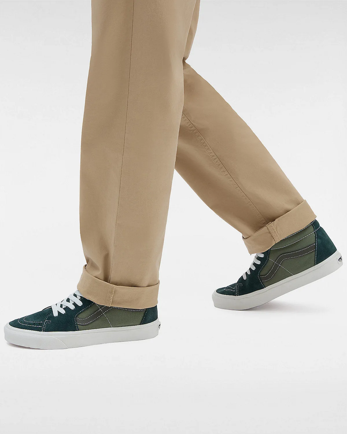 VANS Unisex Sk8-Hi Tri-Tone Trainers - Green