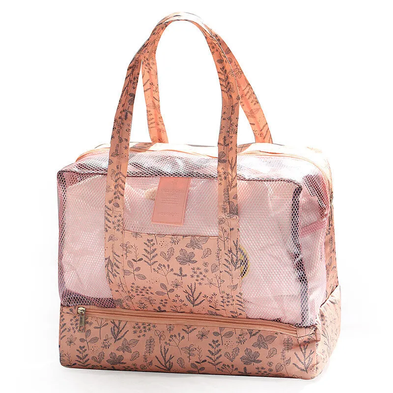 Waterproof Dry Wet Depart Bag - Travel, Swimming, Beach Organizer Tote Storage Bag