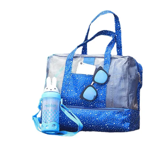 Waterproof Dry Wet Depart Bag - Travel, Swimming, Beach Organizer Tote Storage Bag
