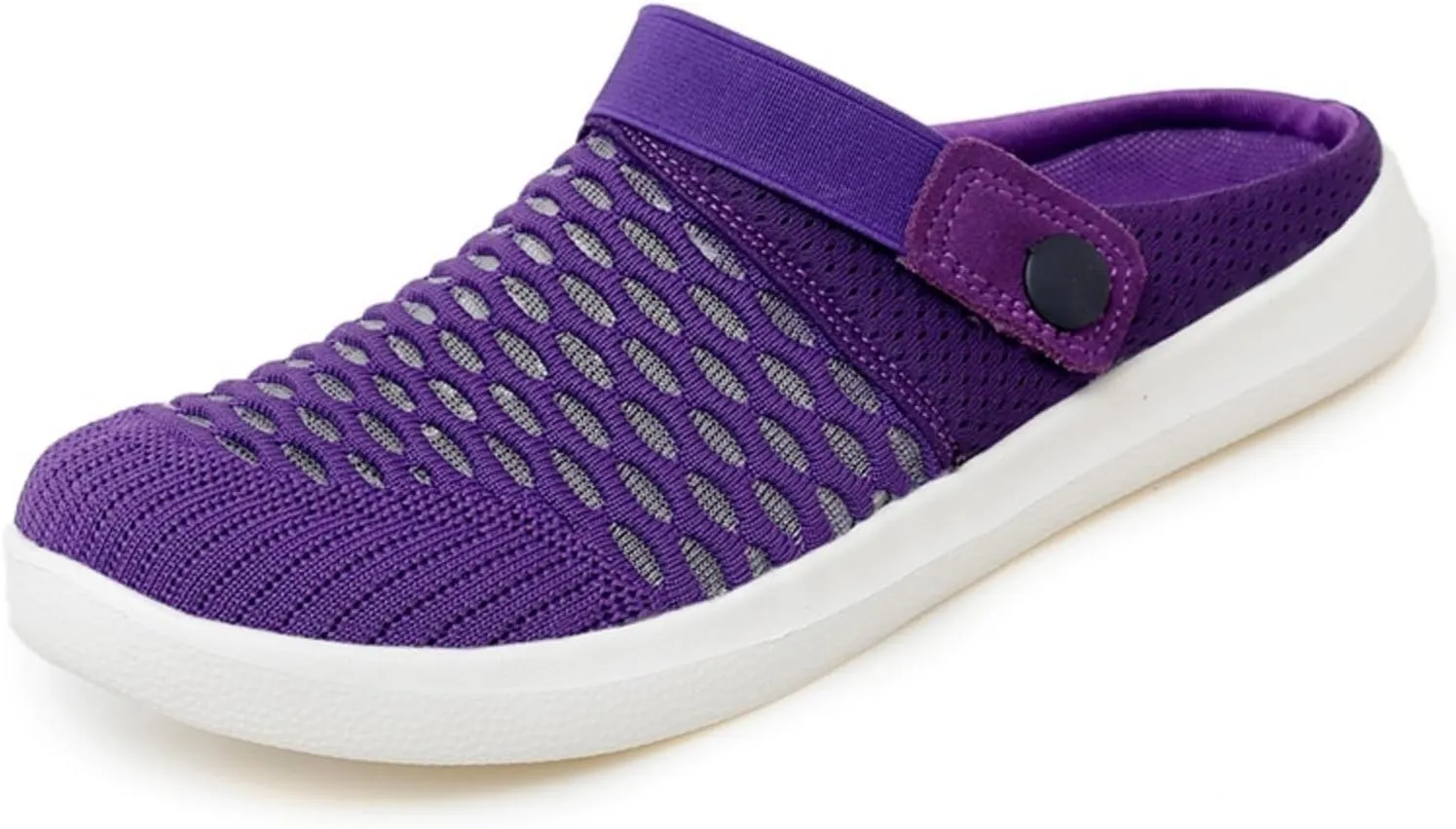 Womens Garden Clogs Shoes Mesh Breathable Quick Drying Sandals Slippers Beach Footwear Summer Casual Slip On Lightweight Walking