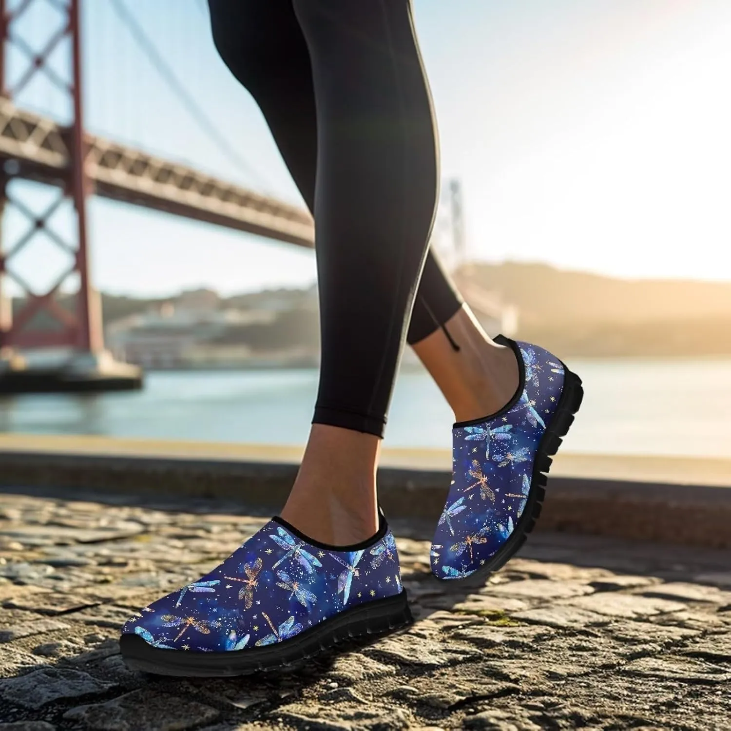 Women's Sneakers Breathable Lightweight Non Slip Walking Running Shoes Indoor Outdoor Gym Sneakers