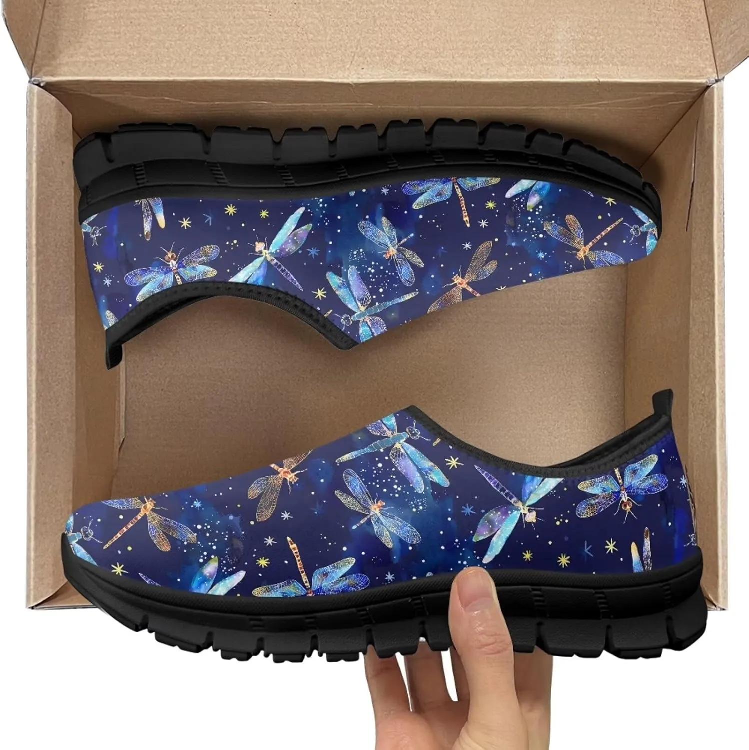 Women's Sneakers Breathable Lightweight Non Slip Walking Running Shoes Indoor Outdoor Gym Sneakers