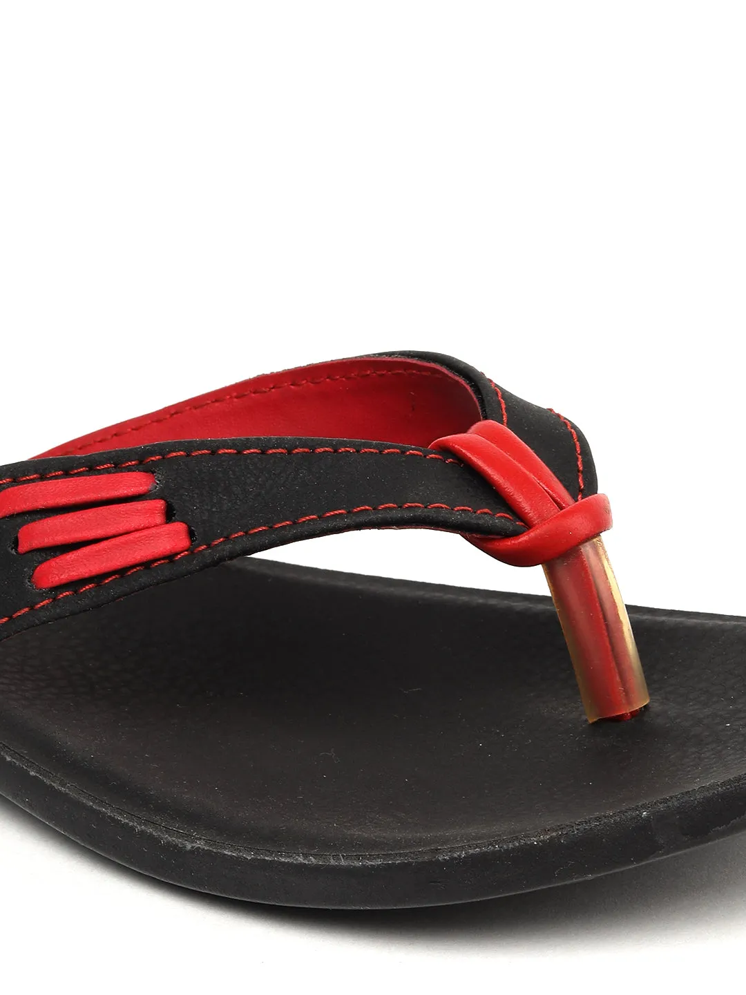 Women's Solea Red Flip-Flops
