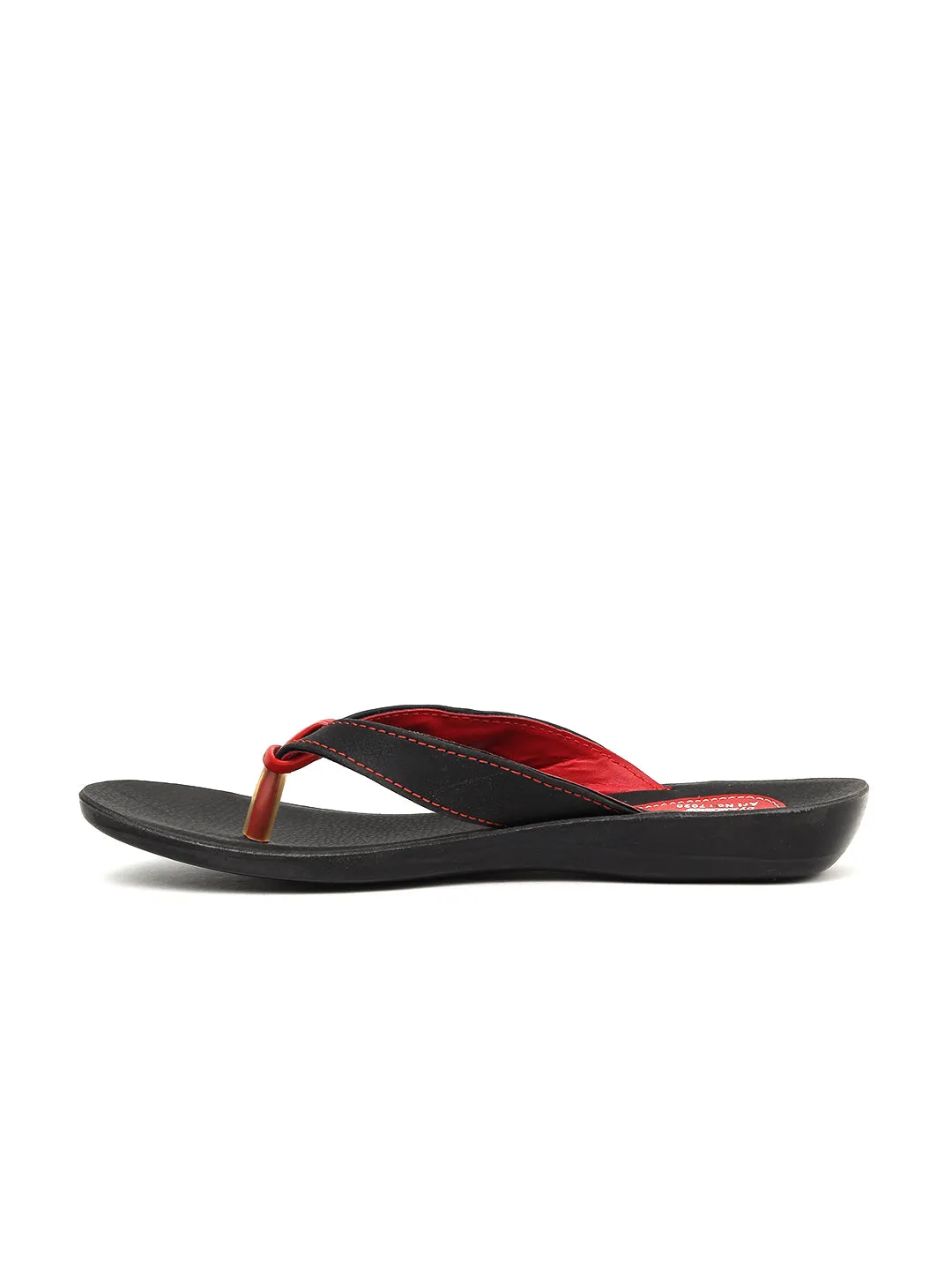 Women's Solea Red Flip-Flops