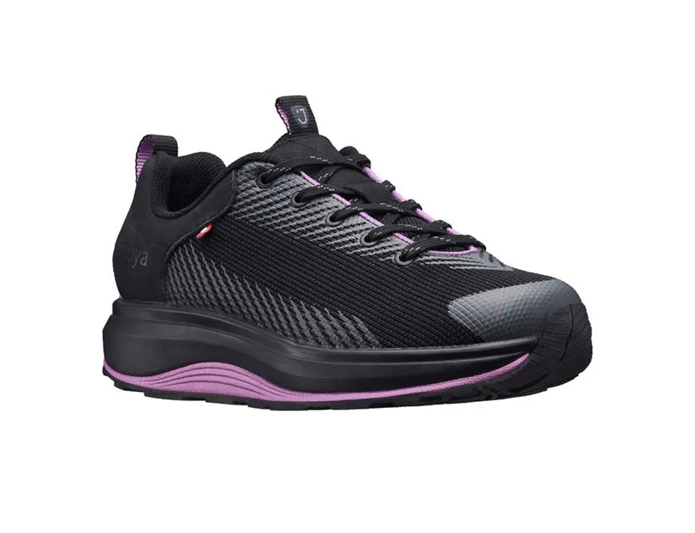 Womens Wave Wide-Fit Maui Black Trainers